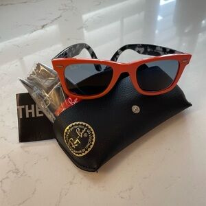 Ray-Ban Orange Wayfarer Sunglasses
